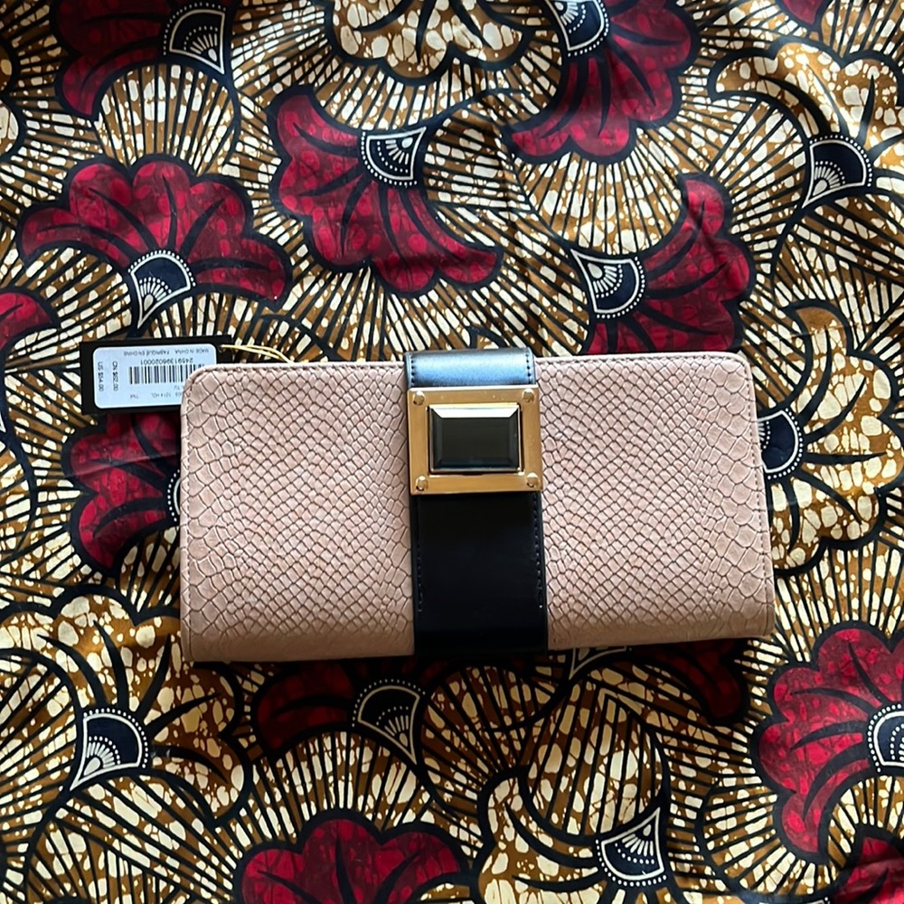 Bebe pink wallet
